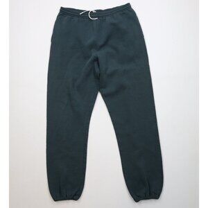 Vintage 90s Russell Athletic Mens XL Distressed Blank Sweatpants Joggers Green